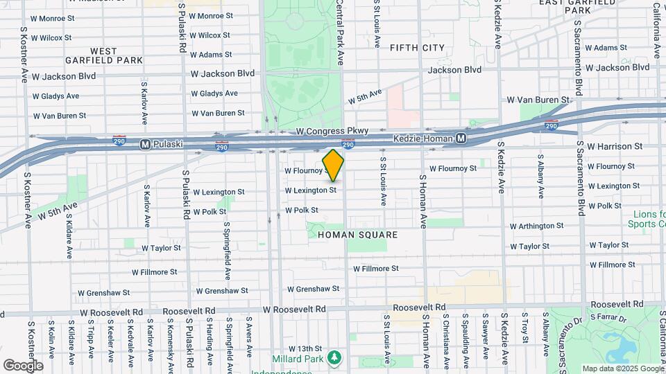 3616 W Lexington St, Unit 2 Mapa y Detalles de la Ubicación