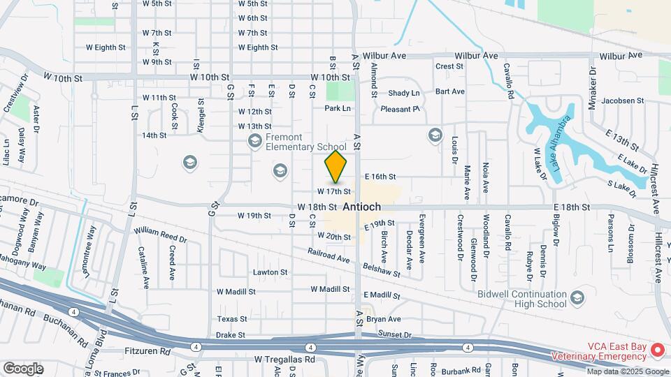 30 W 17th St Map and Location Details