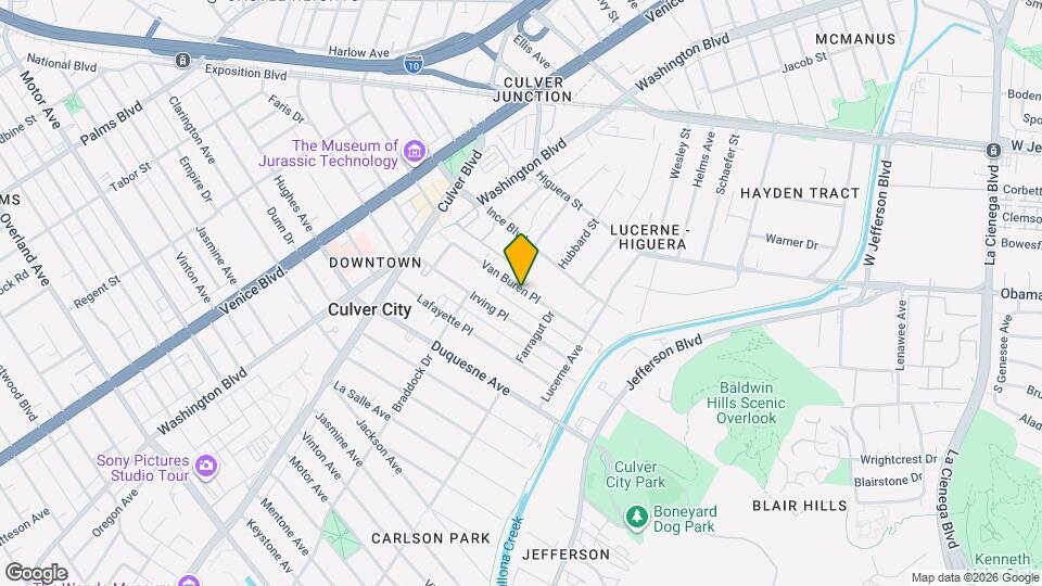 4047 Van Buren Pl, Unit 2 Mapa y Detalles de la Ubicación