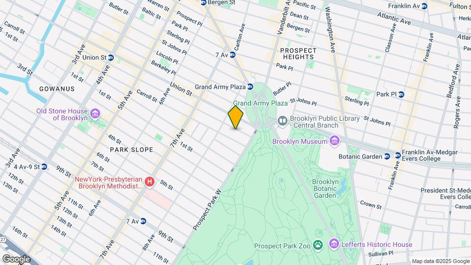 Park Slope Map and Location Details