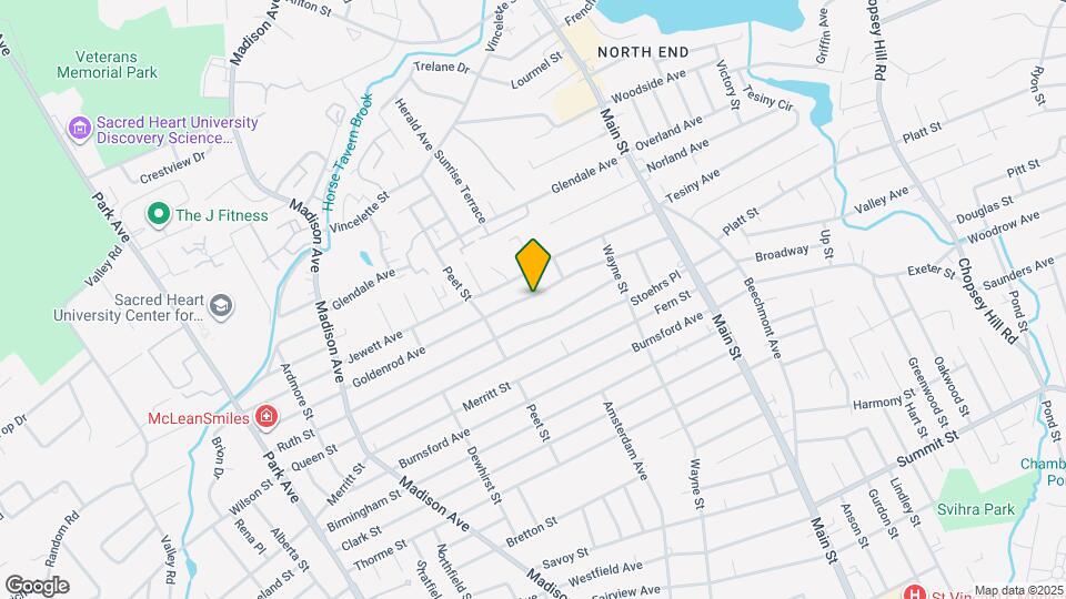 325 Goldenrod Ave Map and Location Details