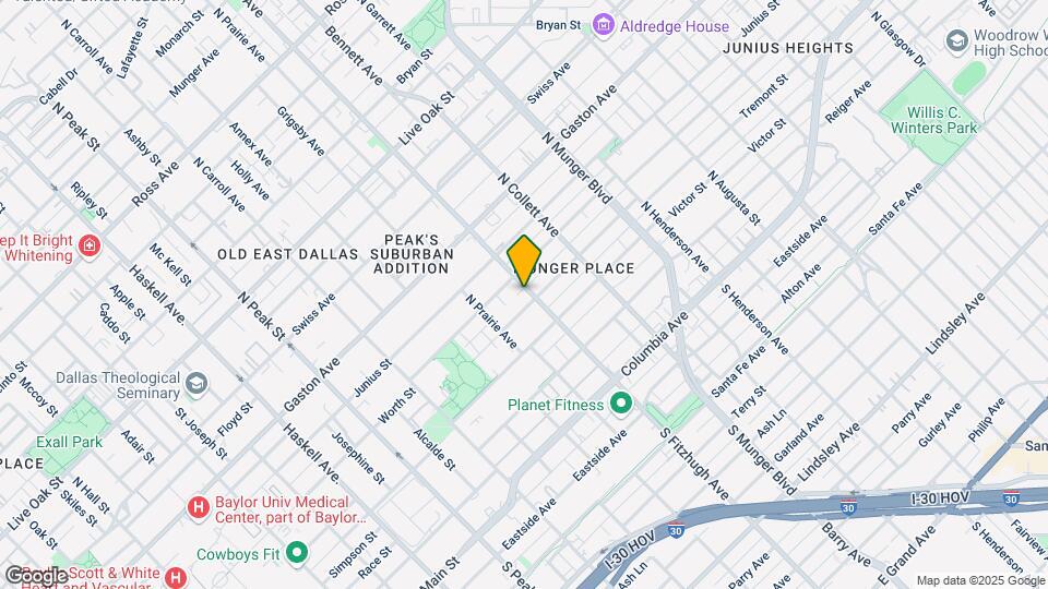 4841 Tremont St Map and Location Details