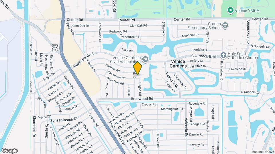 375 Sea Grape Rd Mapa y Detalles de la Ubicación