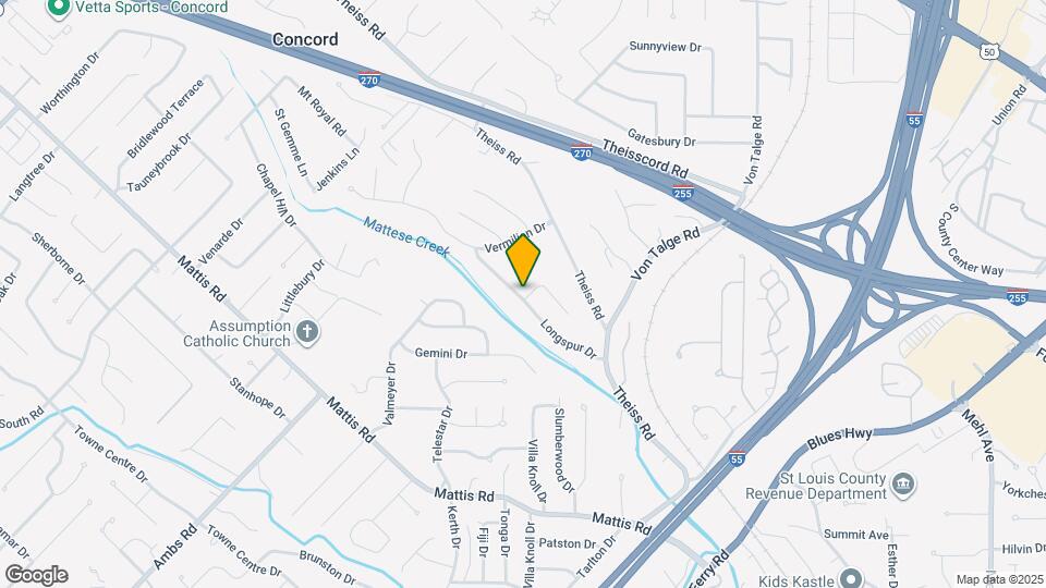 4685 Colima Ct Map and Location Details