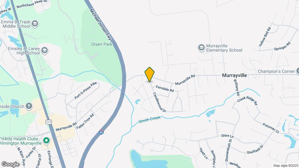 114 Candlewood Dr Map and Location Details