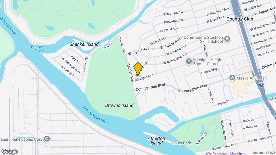 3731 Michigan Ave Map and Location Details