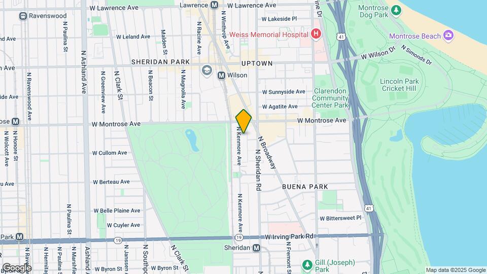 4335 N Kenmore Ave Map and Location Details