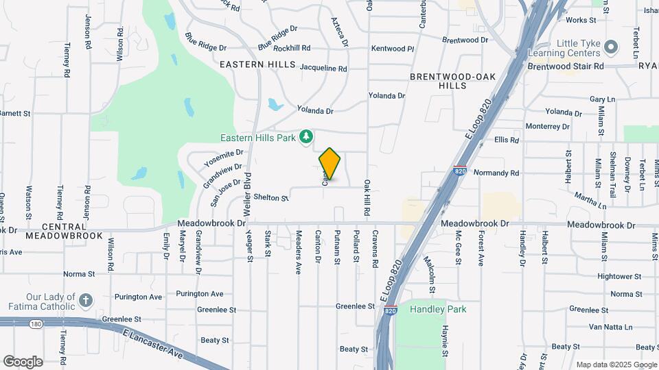 2121 Canton Dr Map and Location Details