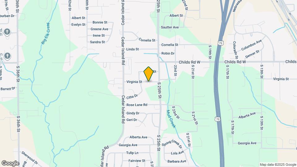 2517 Virginia St Map and Location Details