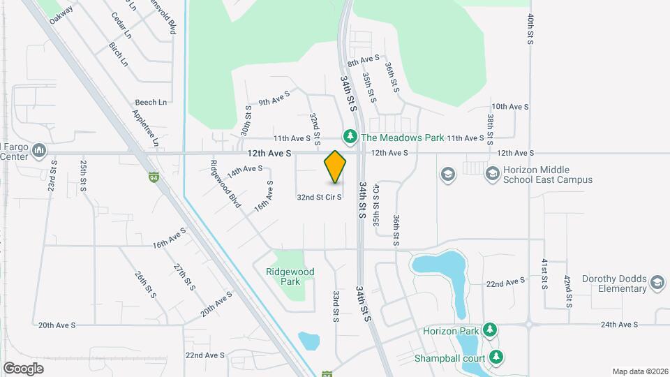 1315 34th St Cir S Map and Location Details