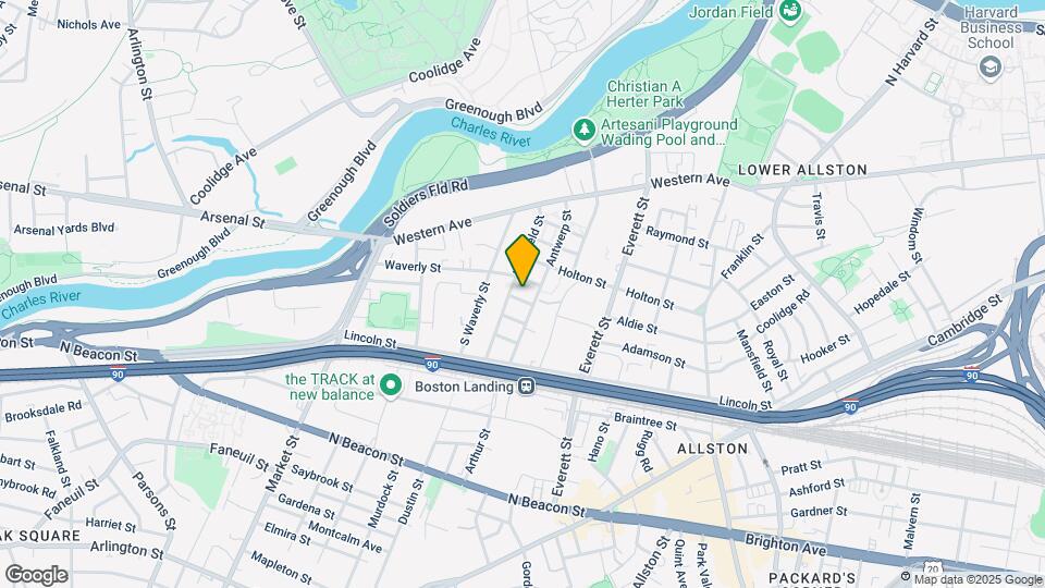 9 Cygnet St, Unit 1 Map and Location Details