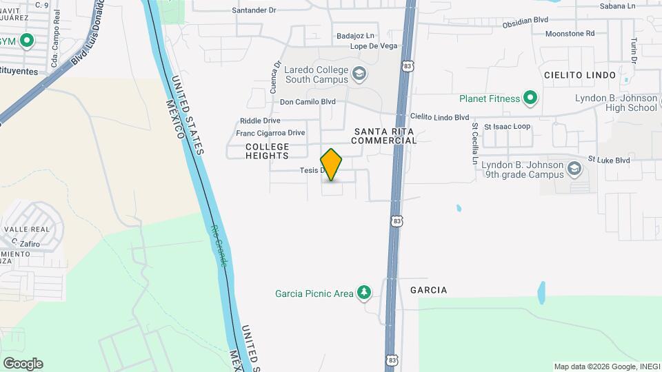 1607 Decano Ln Map and Location Details
