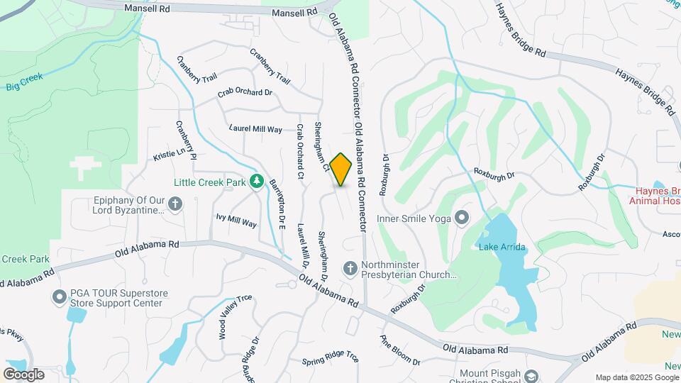 375 Sheringham Ct Map and Location Details