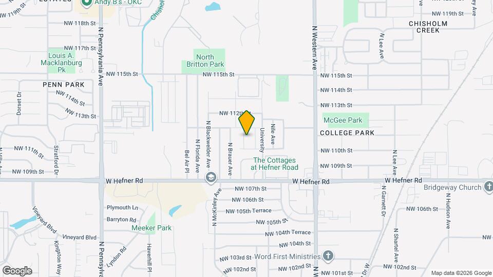 11212 Howard Dr Map and Location Details