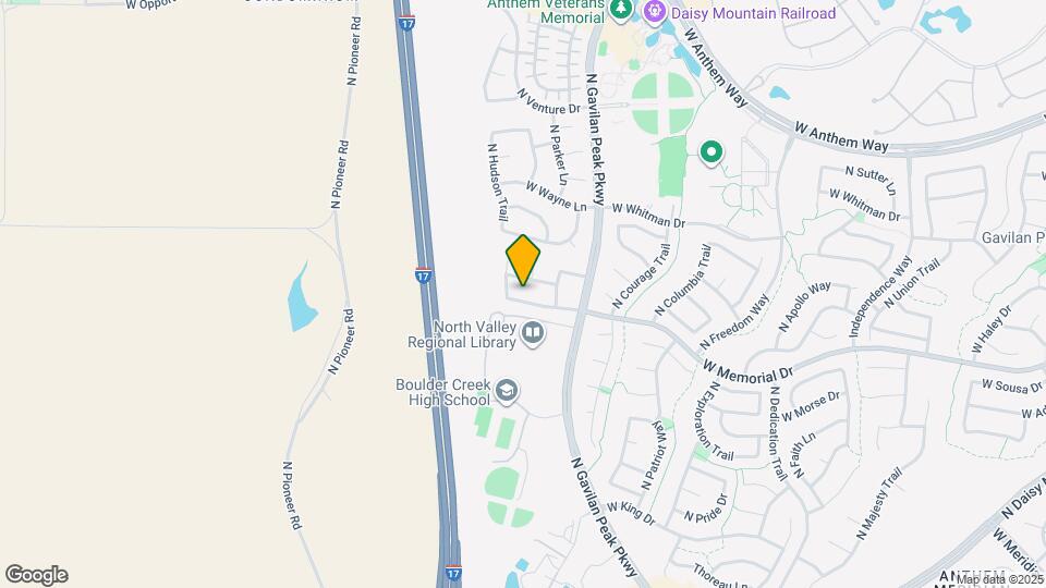 3738 W Memorial Dr Map and Location Details