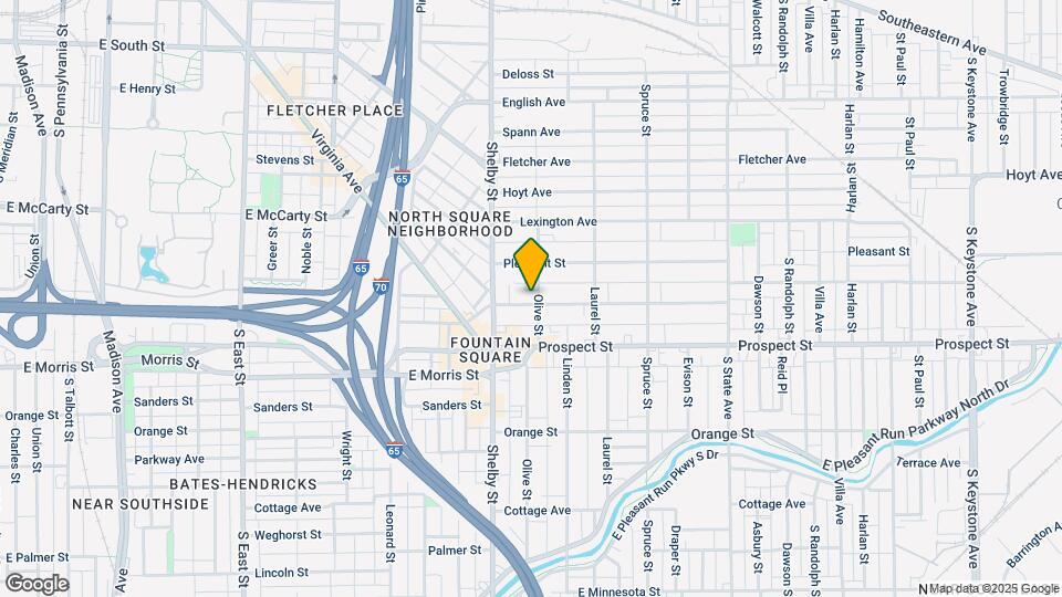 1144 Woodlawn Ave Map and Location Details