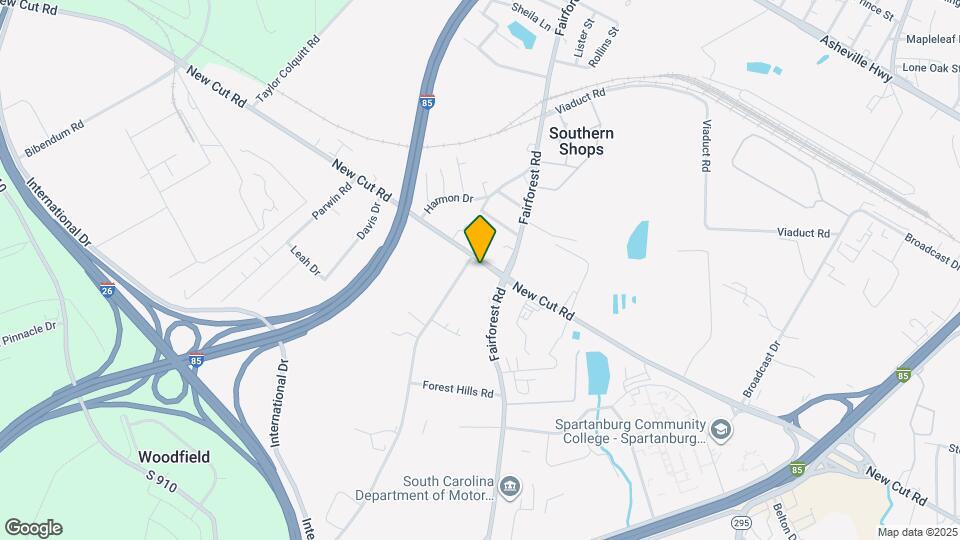 1395 New Cut Rd Map and Location Details