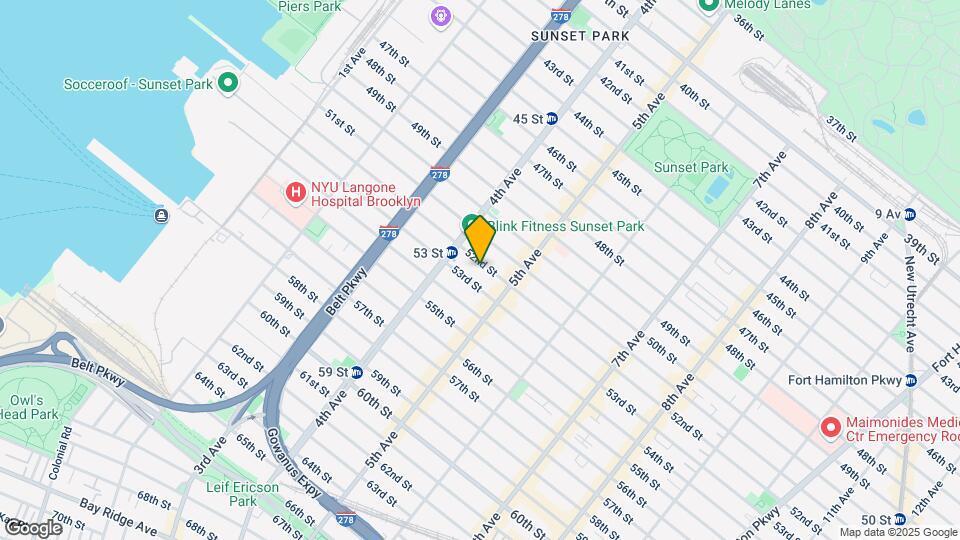 438 52nd St Map and Location Details