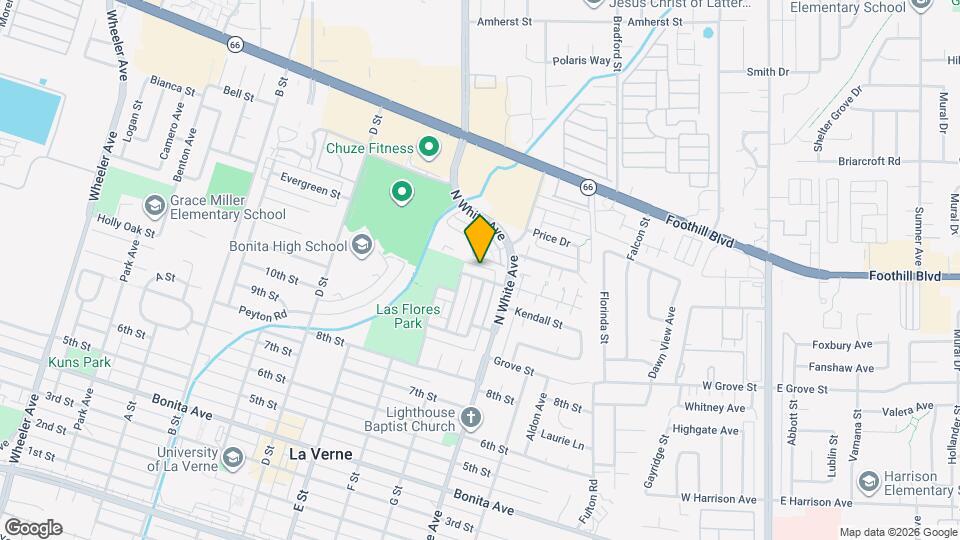 2429 College Ln Map and Location Details