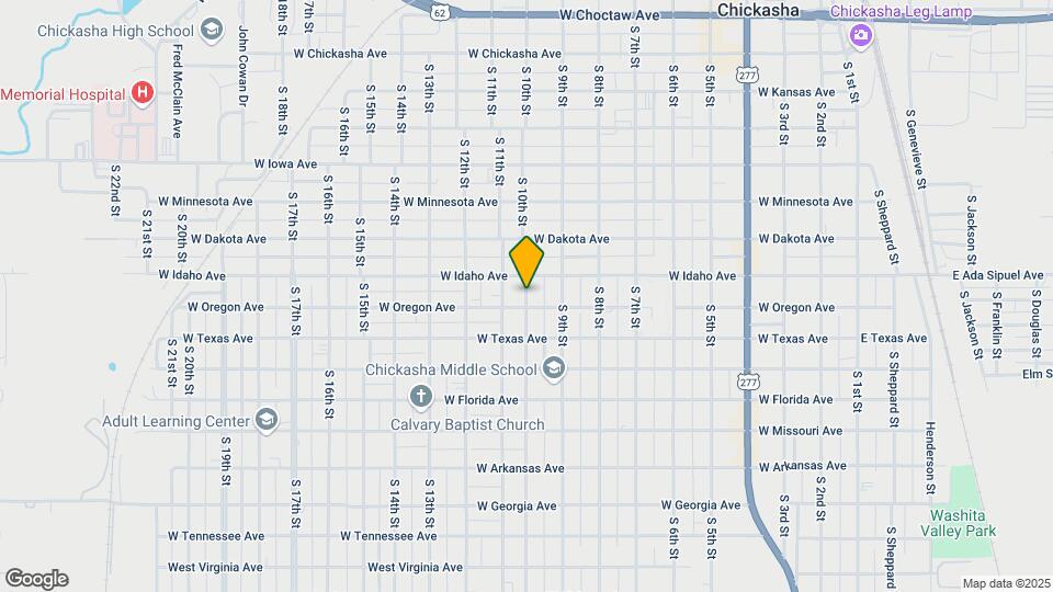 718 S 10th St Map and Location Details