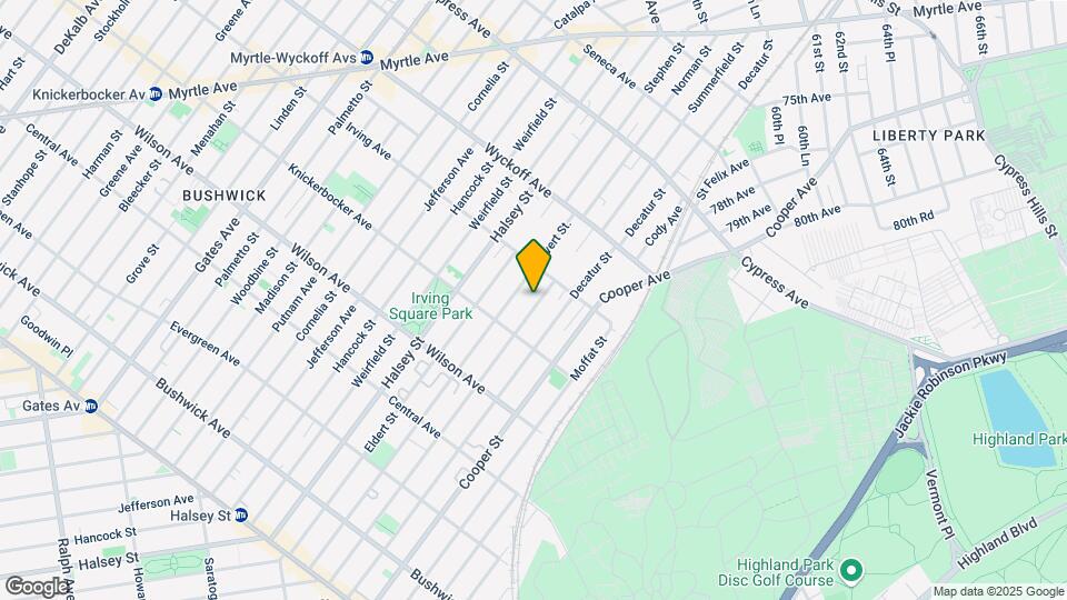 295 Schaefer St Mapa y Detalles de la Ubicación