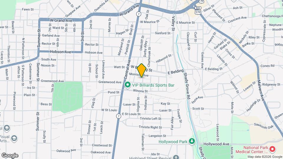 104 Selma St Map and Location Details