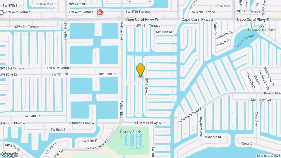 5213 SW 2nd Pl Map and Location Details