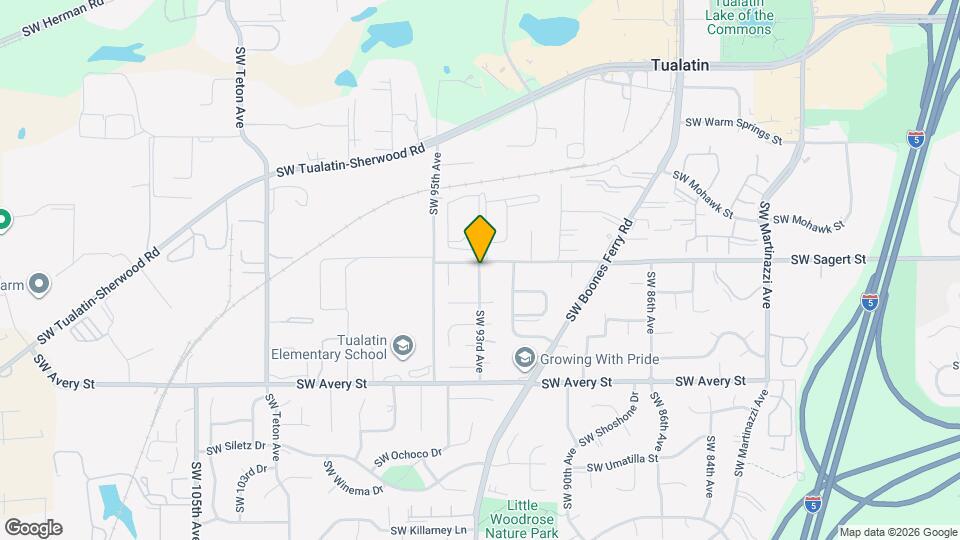 Tualatin Heights Map and Location Details