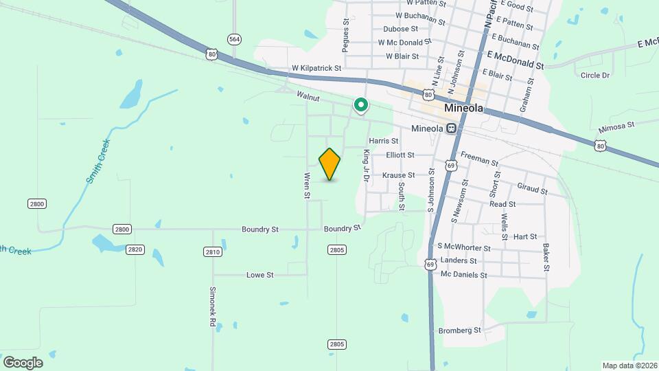 409 Chapparal St Map and Location Details