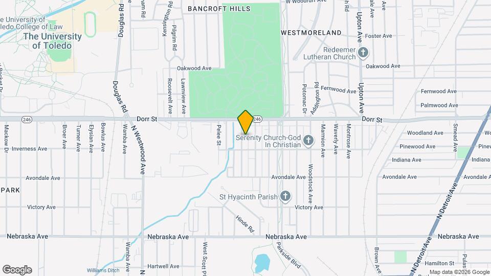 1118 Alldays Ave Map and Location Details