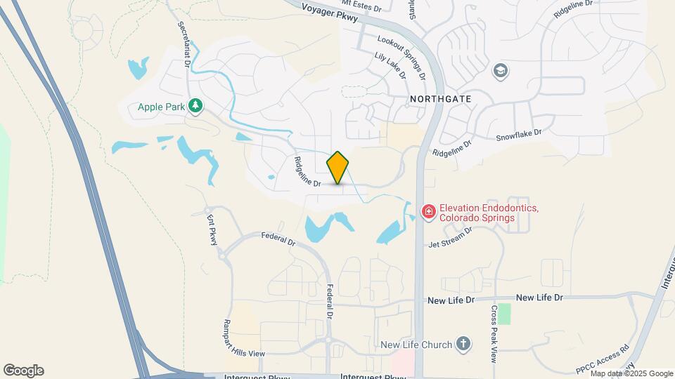 1266 Foothills Farm Way Map and Location Details