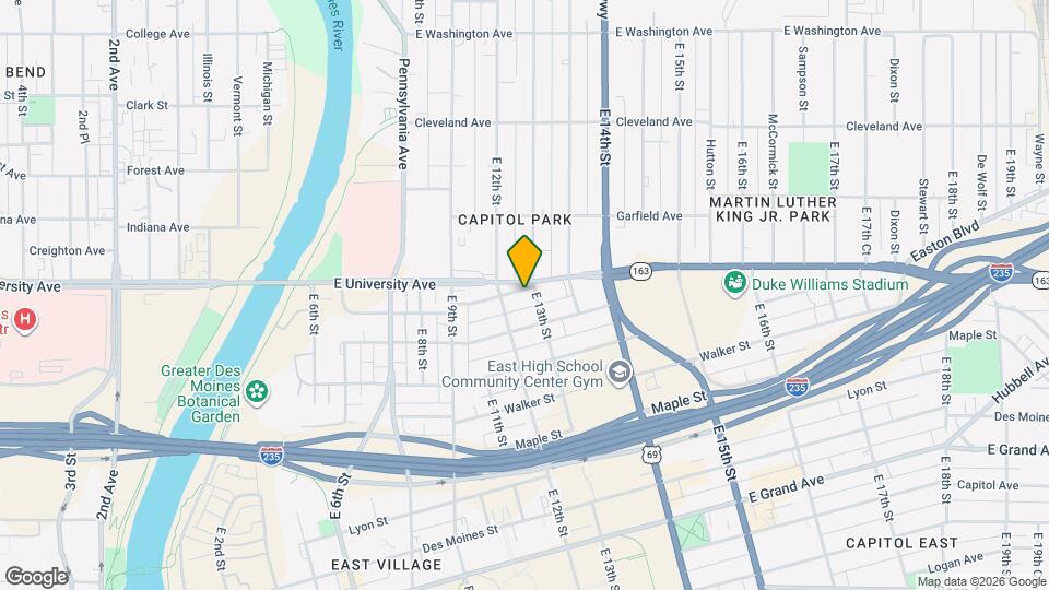 1217 Filmore St Mapa y Detalles de la Ubicación