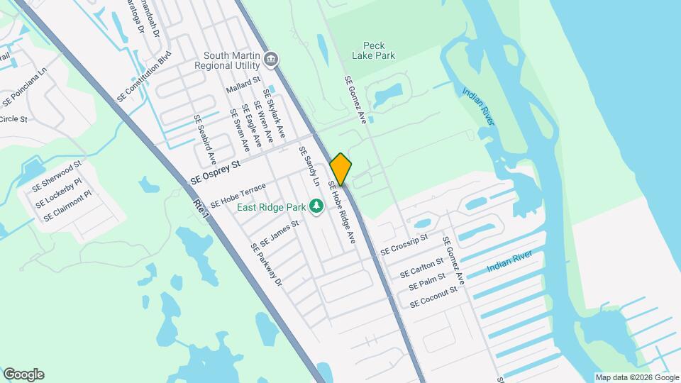 8783 SE Hobe Ridge Ave Mapa y Detalles de la Ubicación