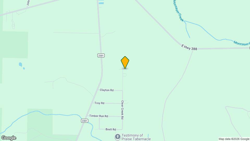 12808 Clear Creek Rd Map and Location Details