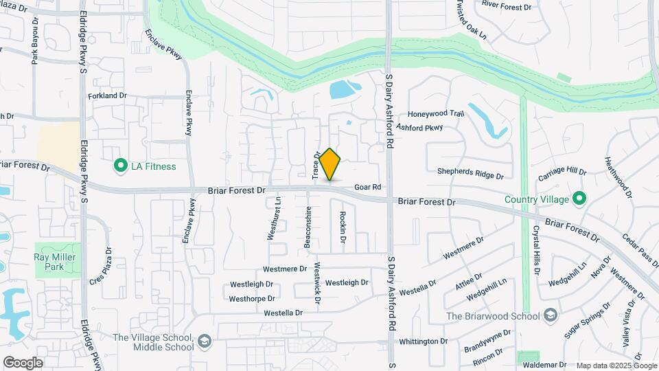 1498 Silverado Dr Map and Location Details
