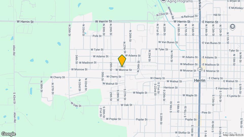 1309 W Monroe St Map and Location Details