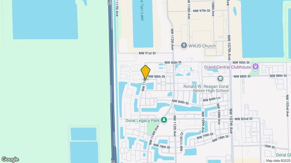 11392 NW 87th Ln Map and Location Details