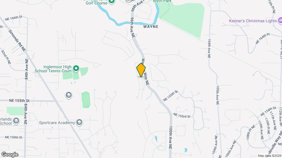 15805 Waynita Way NE Map and Location Details