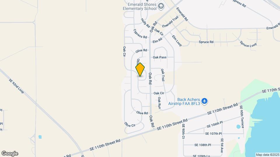 2 Olive Dr Mapa y Detalles de la Ubicación