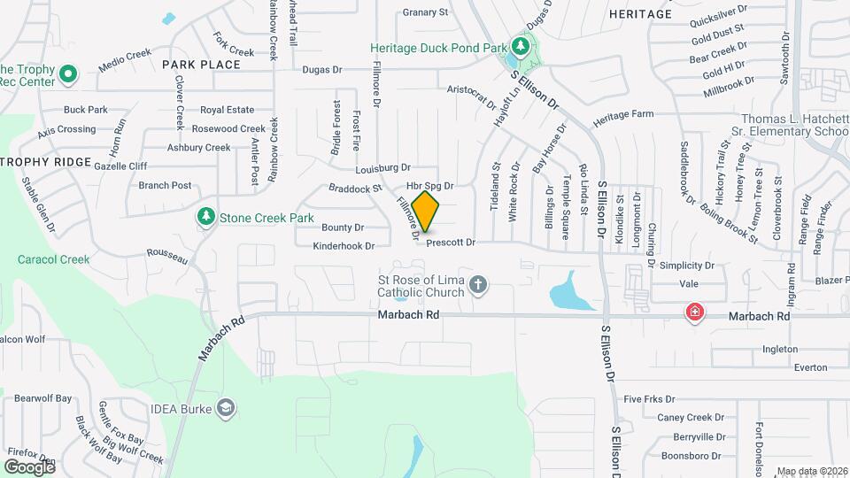 10343 Prescott Dr Map and Location Details