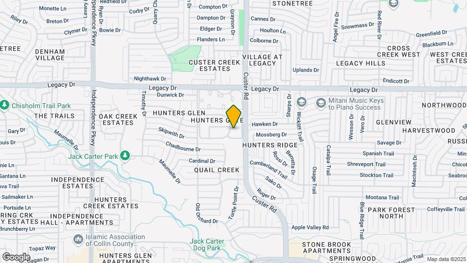 6704 Ashmont Dr Map and Location Details