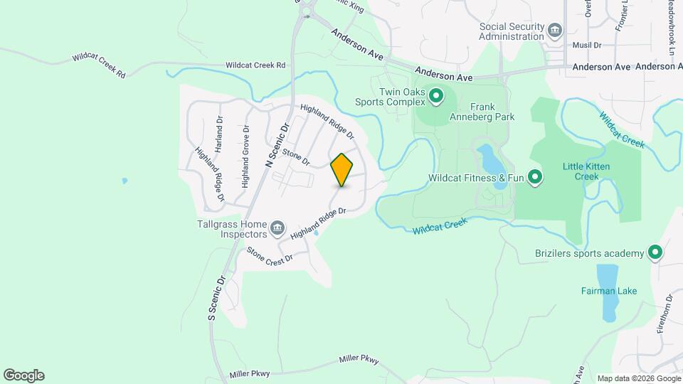 416 Stone Grove Dr Map and Location Details