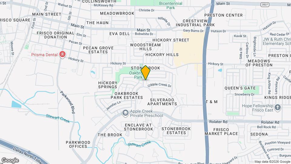 8240 Woodstream Dr Map and Location Details