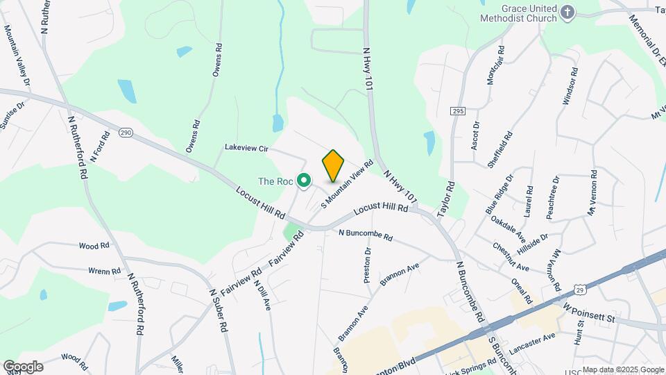614 S Mountain View Rd Map and Location Details