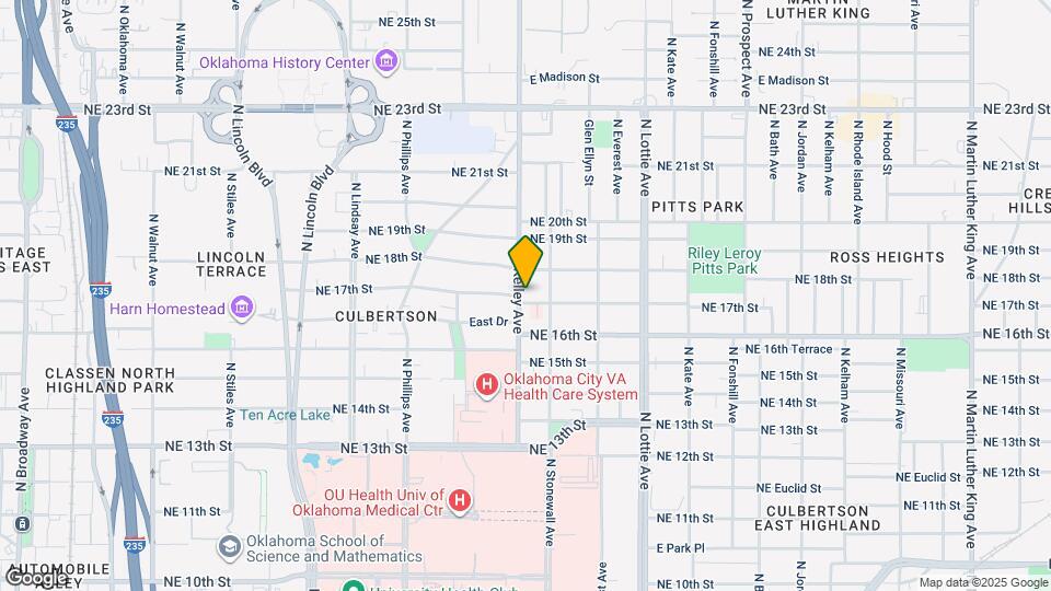 1003 NE 17th St Map and Location Details