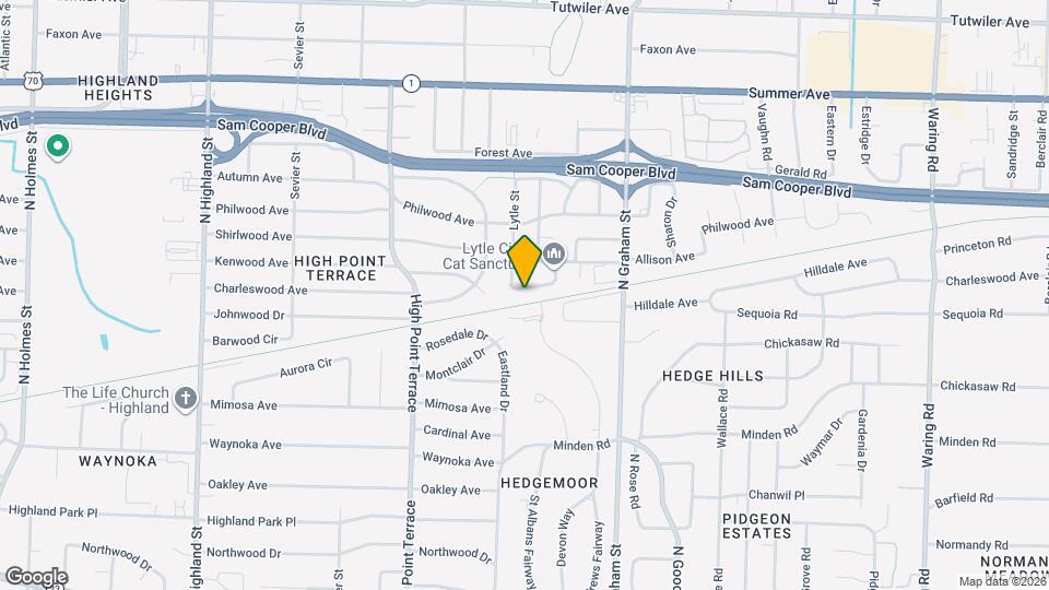 3871 Lytle Cir Map and Location Details