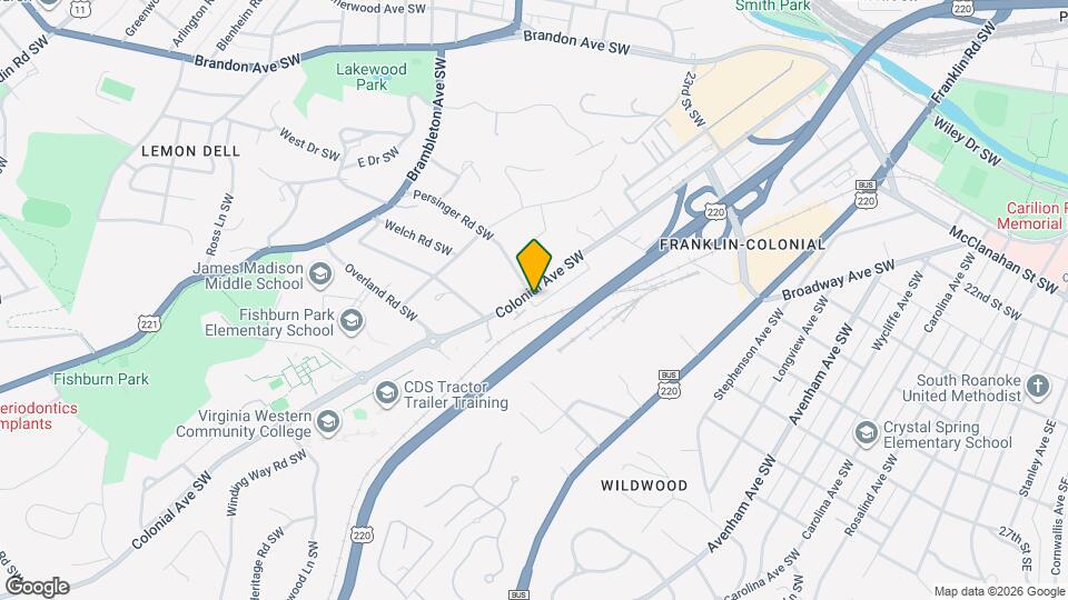 2792 Colonial Ave SW Mapa y Detalles de la Ubicación