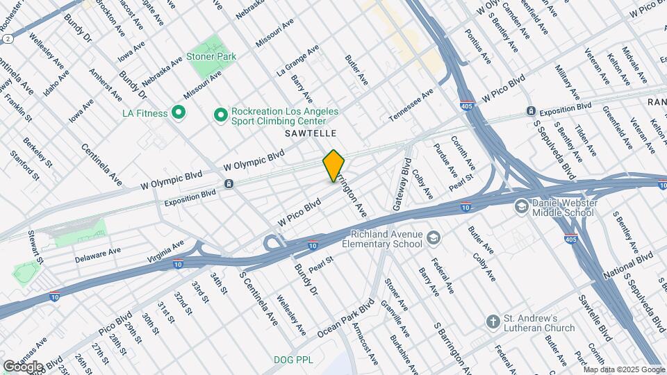 11731 W Pico Blvd Mapa y Detalles de la Ubicación