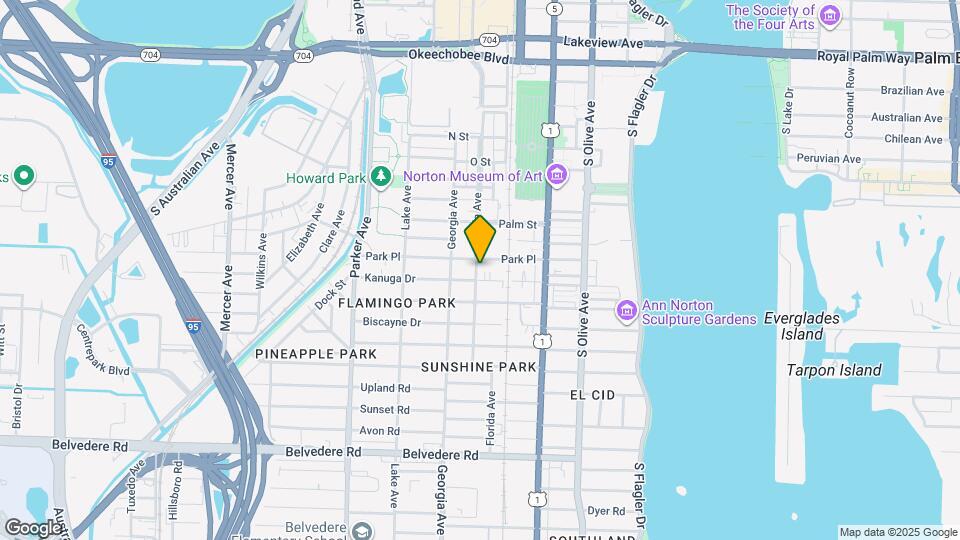 1814 Florida Ave Map and Location Details