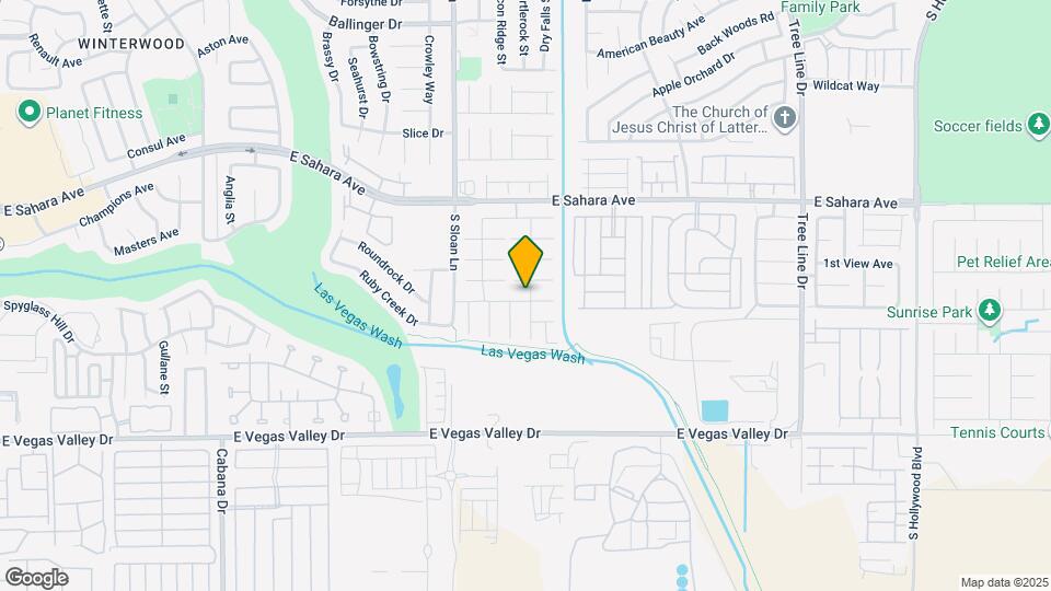 5926 Mahogany Mountain Dr Map and Location Details